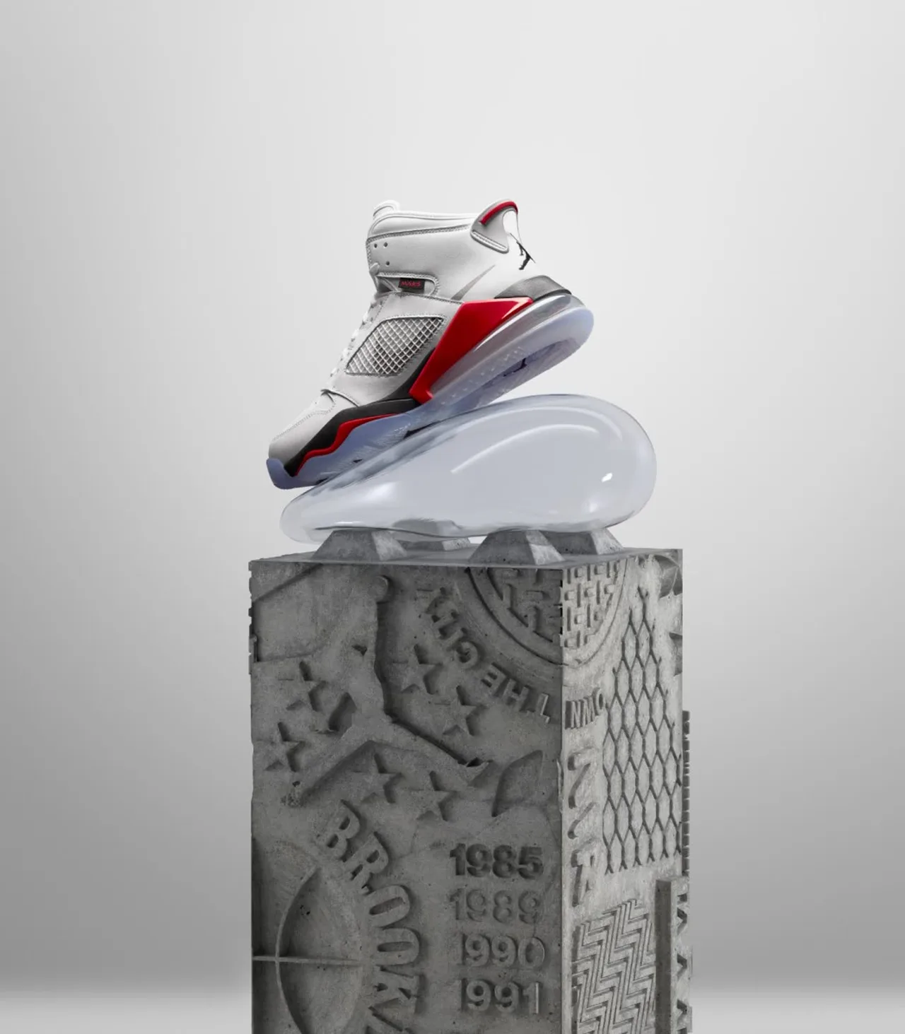 Jordan Mars 270 campaign footwear imagery