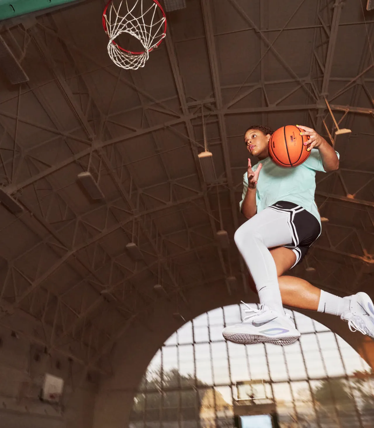 High school athletes in the Nike Back to Sport campaign
