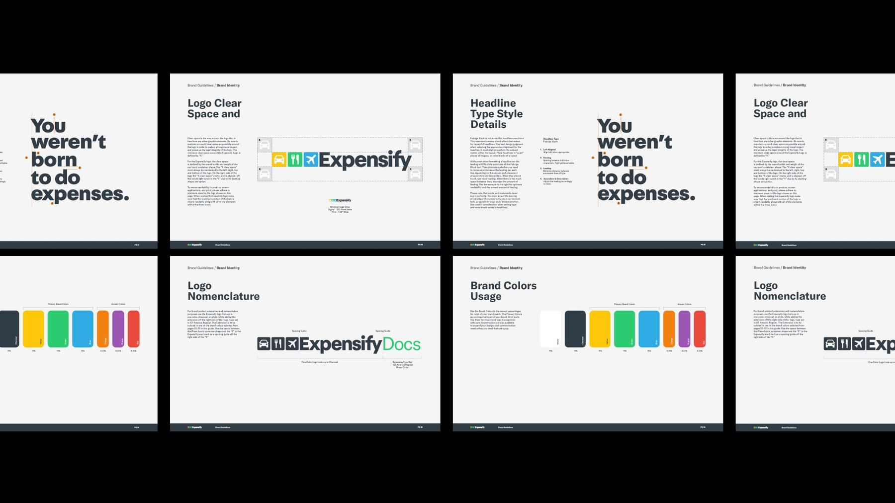 Expensify — Brand Refresh — project artwork