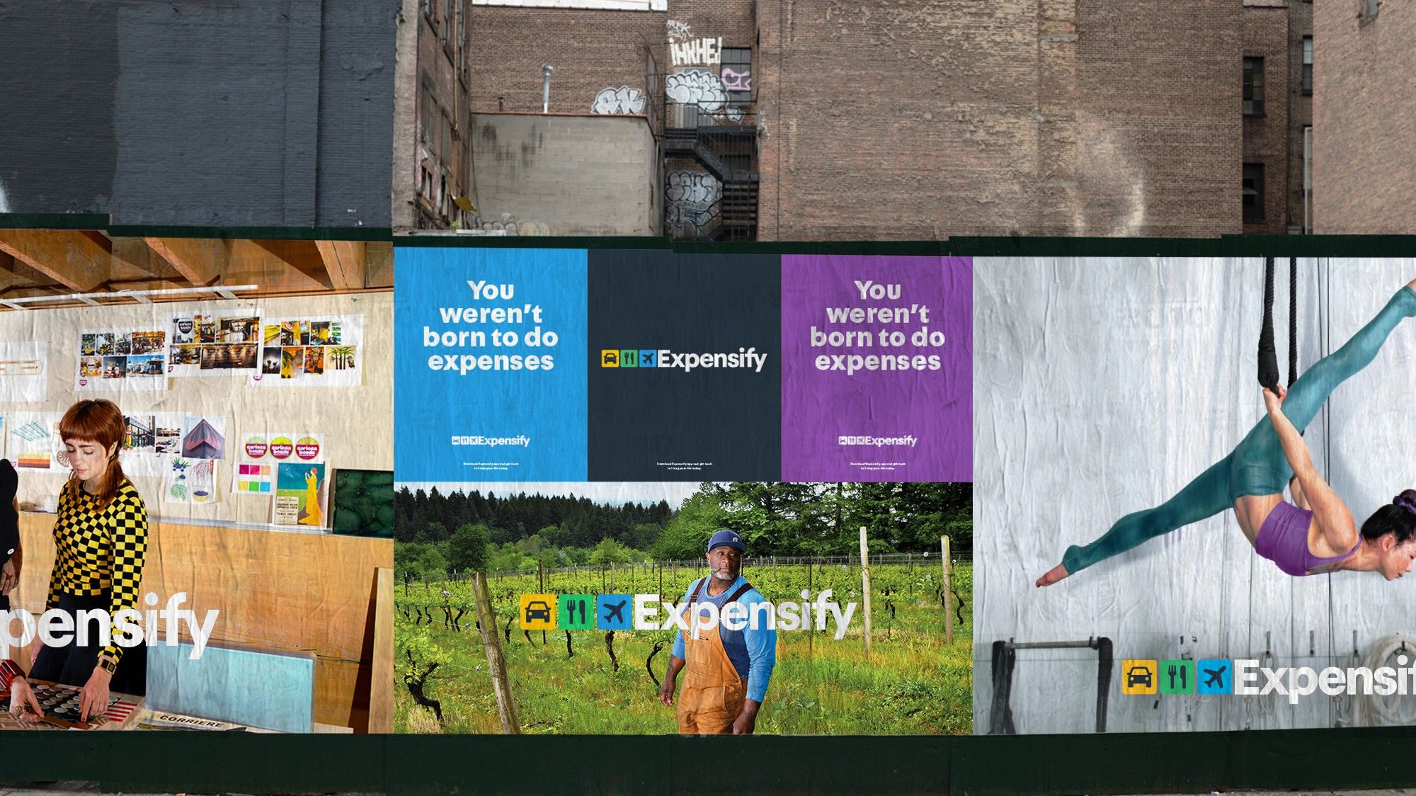 Expensify — Brand Refresh — project artwork
